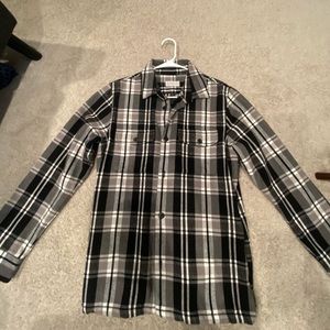 Black and white Flannel